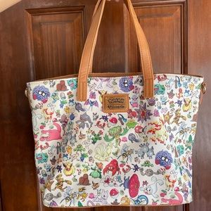 Pokémon Loungefly Faux Let her Purse, Tote Bag, All Chapters